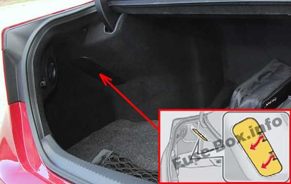 Как извлечь предохранители из блока Lexus GS