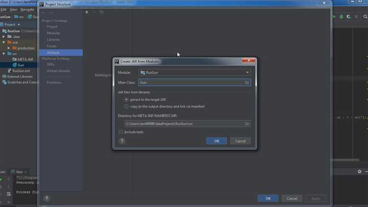Как создать папку для Java-проекта с использованием командной строки