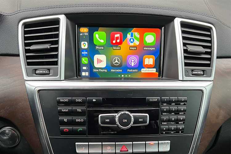 Как установить carplay в mercedes gls