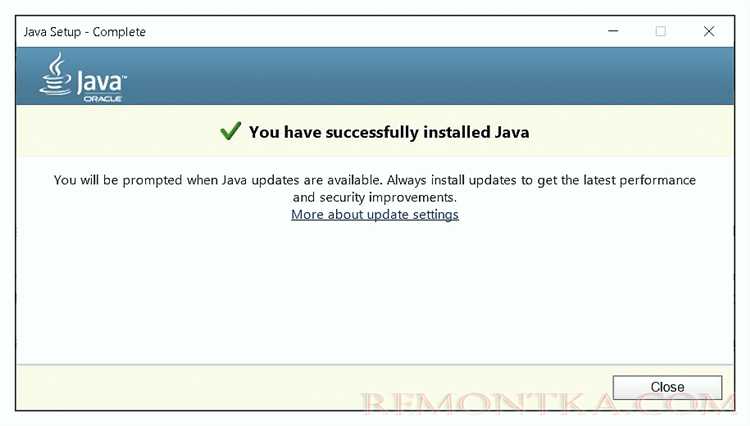 Проверка системных переменных для Java после установки