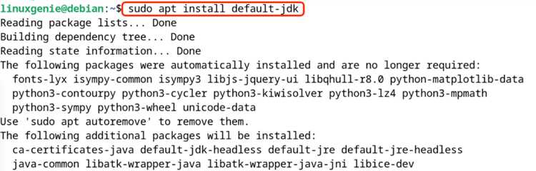 Установка OpenJDK через APT