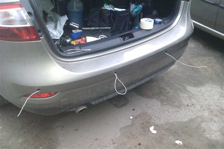 Проверка правильности работы парктроников после установки