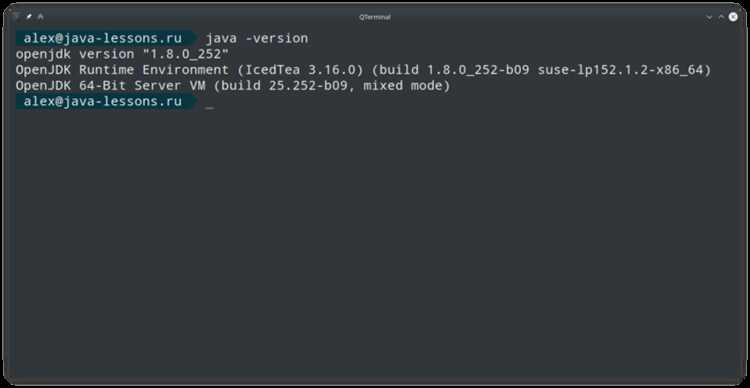 Как найти версию Java в панели управления Windows