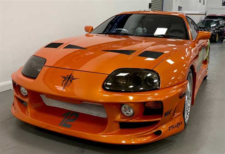Как выглядит toyota supra из форсажа