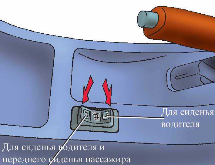 Рекомендации по эксплуатации системы подогрева сидений