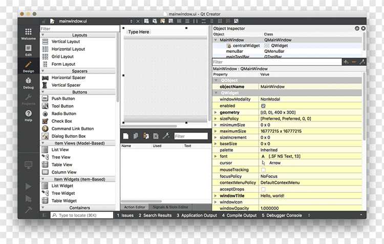 Выбор компонента для отображения изображения в Qt Designer