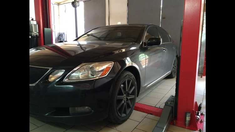 Пошаговый процесс снятия задней полуоси на Lexus GS300