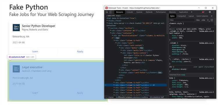 Как выбрать библиотеку для парсинга: BeautifulSoup или Scrapy?