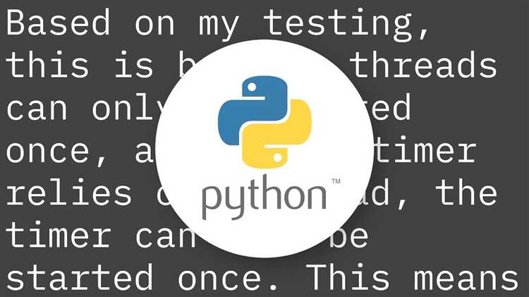 1. Реализация таймера с использованием undefinedthreading</code>«></p>
<p>Для запуска таймера в отдельном потоке можно использовать класс <code>Timer</code> из библиотеки <code>threading</code>. Этот класс позволяет запускать функцию по истечении заданного времени в отдельном потоке, не блокируя основной процесс.</p>
<p>Пример кода:</p>
<pre><code>
import threading
def timer_callback():
print(