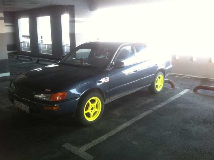 Какие лампы применяются на toyota corolla 100