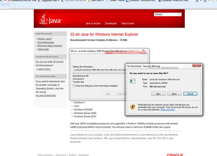 Решение проблем с правами администратора при установке Java
