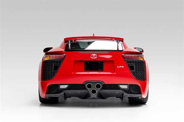 Как изменялась цена Lexus LFA с момента выпуска до 2025 года?