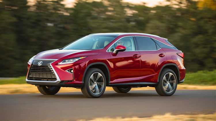 Цена на подержанные Lexus RX в 2025 году