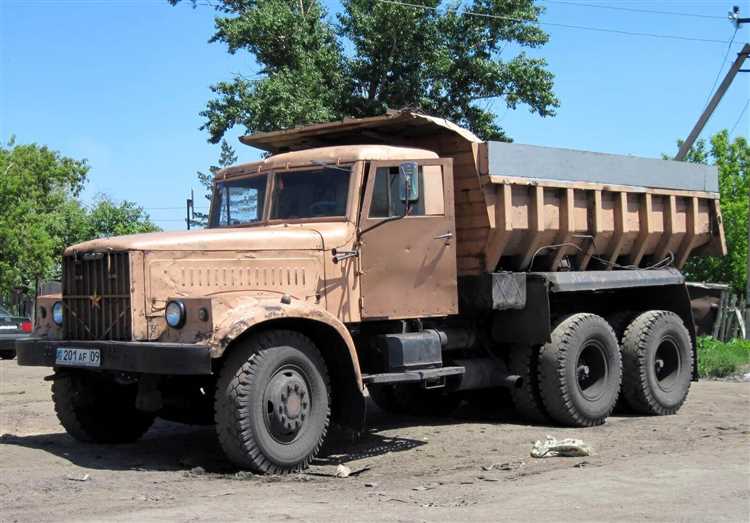 Роль колесной формулы в изменении веса Краз 256