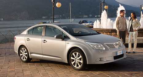Как дополнительное оборудование влияет на вес Toyota Avensis?