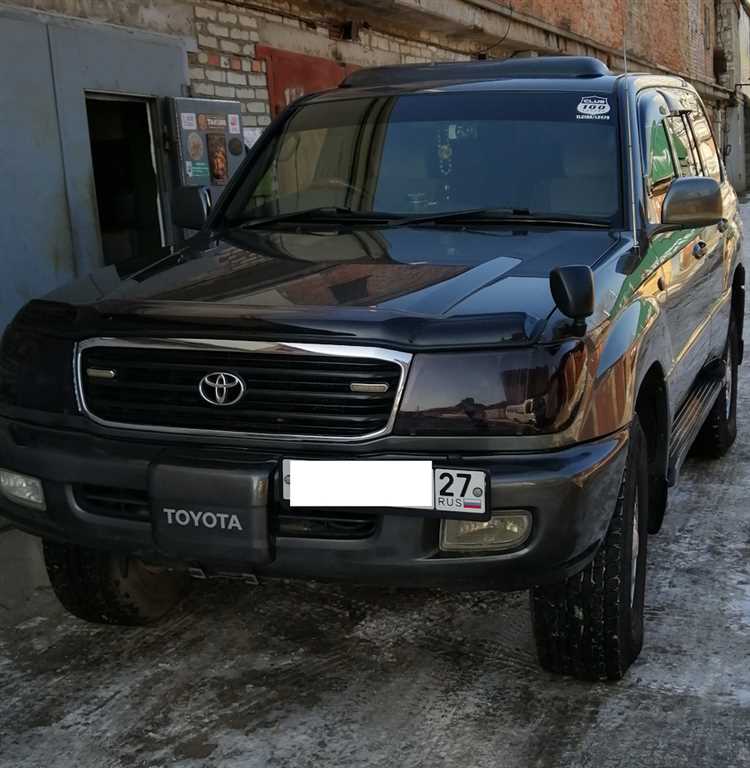 Сколько весит toyota land cruiser 100