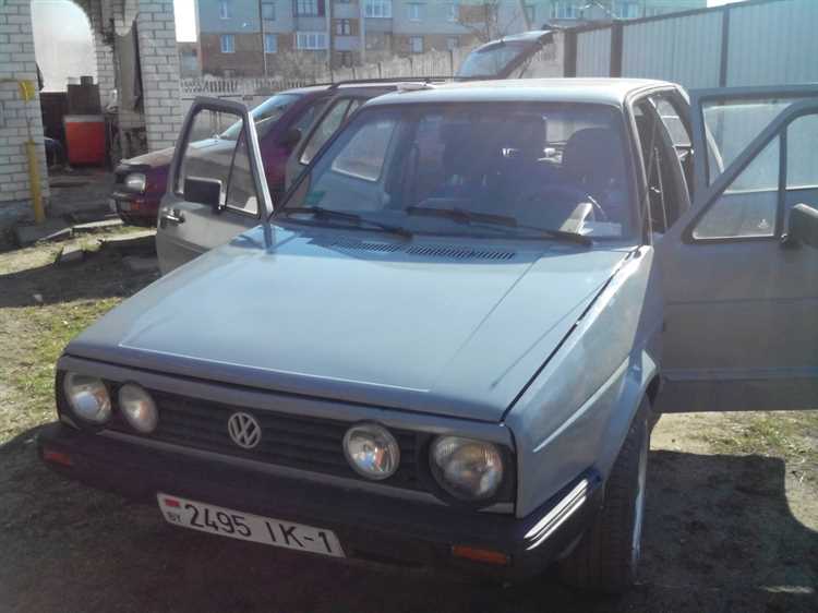 Сколько весит volkswagen golf 2