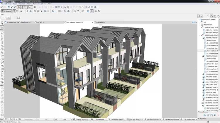 Системные требования и производительность: Archicad против AutoCAD