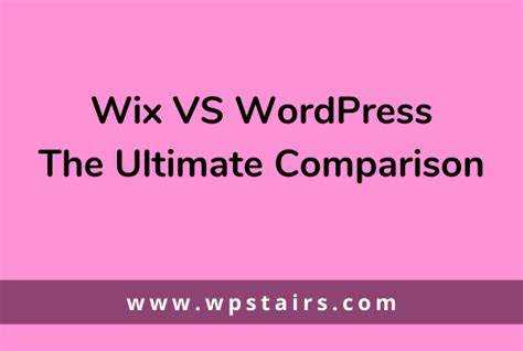 Какие возможности для SEO предлагает Wix и WordPress