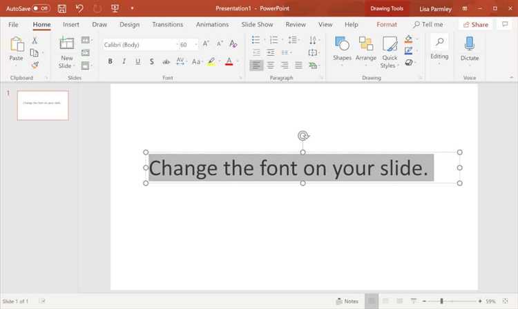 Что делать, если шрифт не отображается в PowerPoint