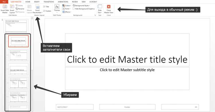 Как адаптировать шаблон PowerPoint под свои нужды