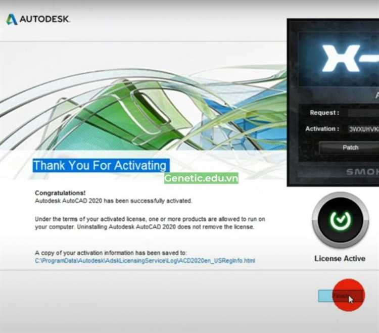 Как активировать autocad 2020 с помощью x force