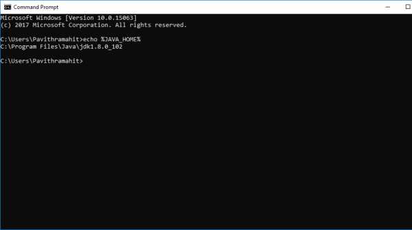 Как добавить JAVA_HOME в переменную PATH