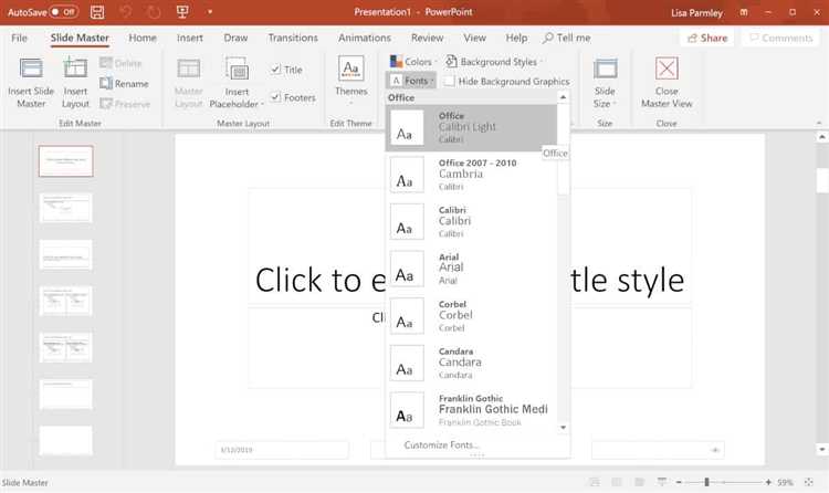 Как добавить шрифт в powerpoint