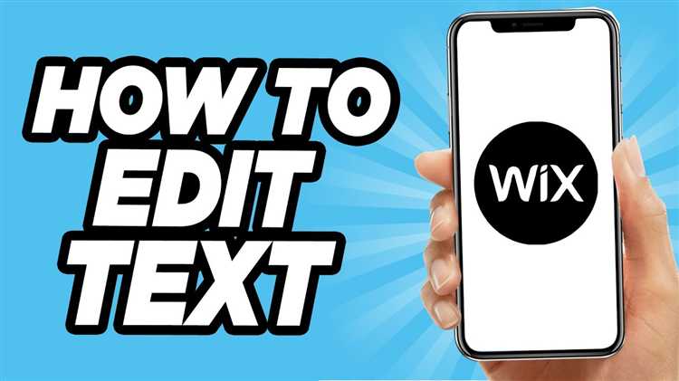 Как добавить текст в wix