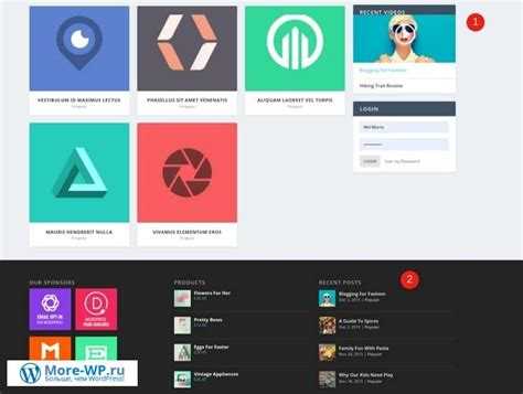 Как добавить виджеты в wordpress