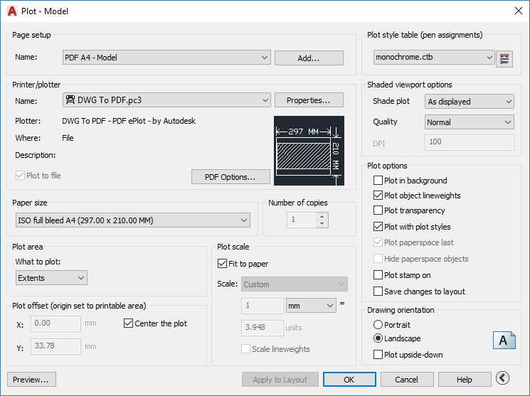 Подготовка исходного PDF для конвертации в AutoCAD