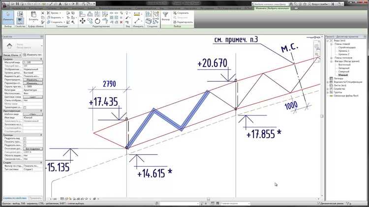 Проверка размеров и пропорций элементов фермы в AutoCAD