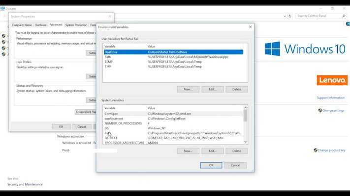 Использование команд PowerShell для поиска пути к Java в Windows