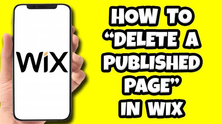 Как отменить публикацию сайта на wix