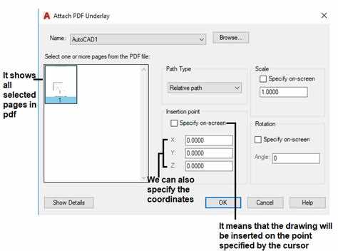 Как перенести pdf в autocad