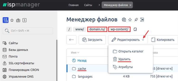 Импорт базы данных на новом сервере