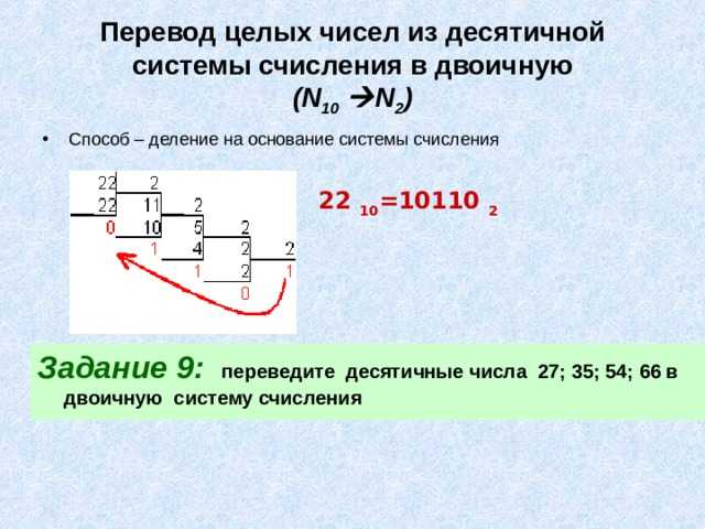 Как перевести число в двоичную систему java