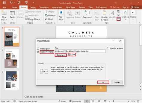 Преобразование графиков и диаграмм PowerPoint в таблицы Excel
