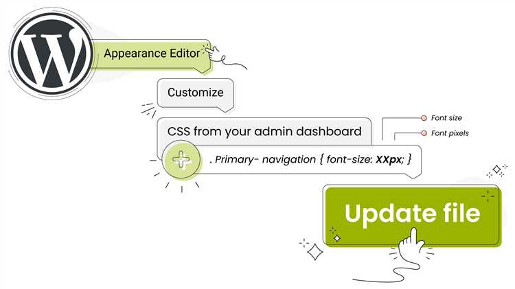 Как сменить шрифт с помощью настроек темы в WordPress?