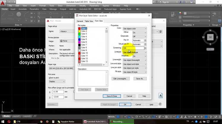 Как поменять stb на ctb autocad