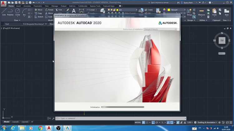 Изменение языка через настройки AutoCAD 2020