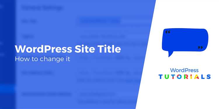 Как настроить title и description через стандартные настройки WordPress