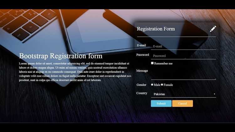 Как настроить шаблон Bootstrap для страницы регистрации в DLE