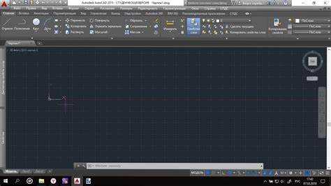 Работа с антивисячими концами при сглаживании отрезков