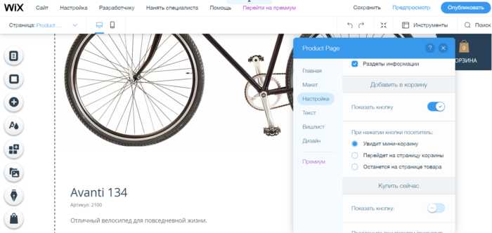 Настройка домена и публикация магазина
