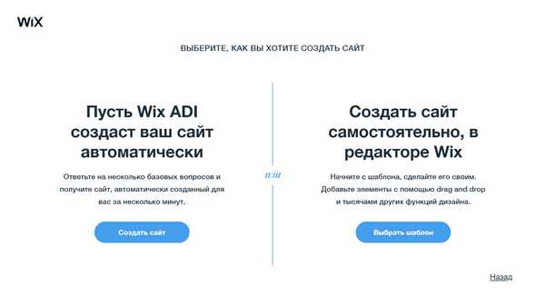 Выбор шаблона для сайта на Wix: как не ошибиться?