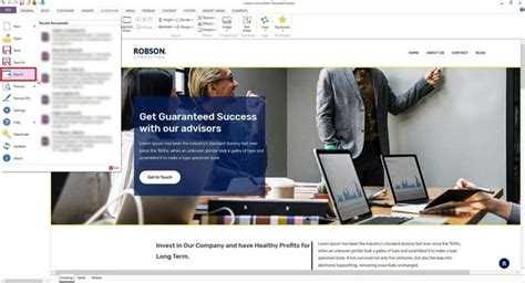 Подключение шаблона к выбранной странице через редактор