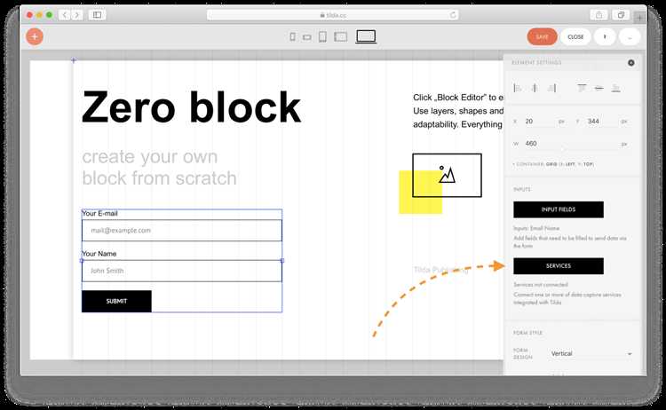 Публикация и проверка работы zero block на сайте