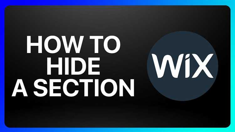 Удаление хедера через настройки сайта в Wix