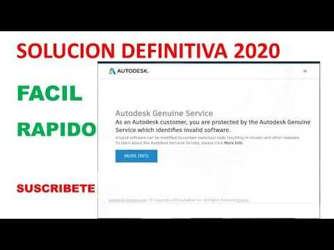 Как удалить autocad genuine service